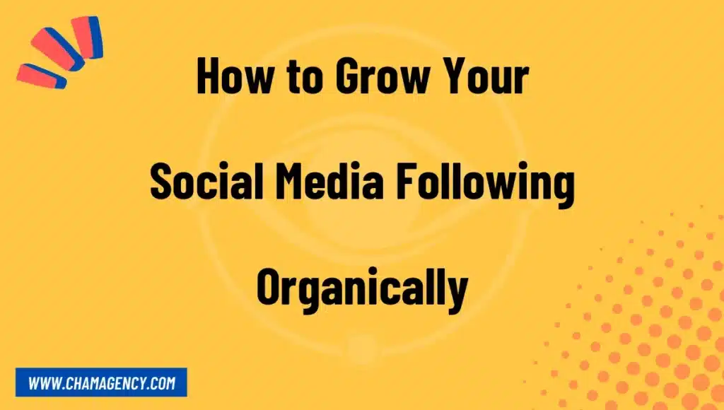 How to Grow Your Social Media Following Organically