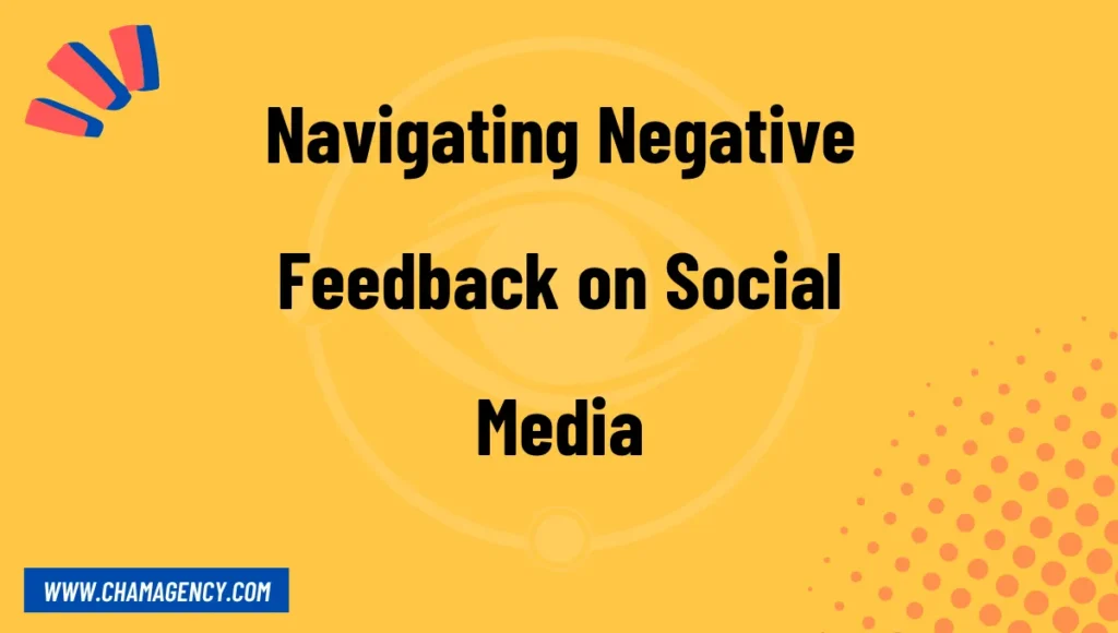 Navigating Negative Feedback on Social Media